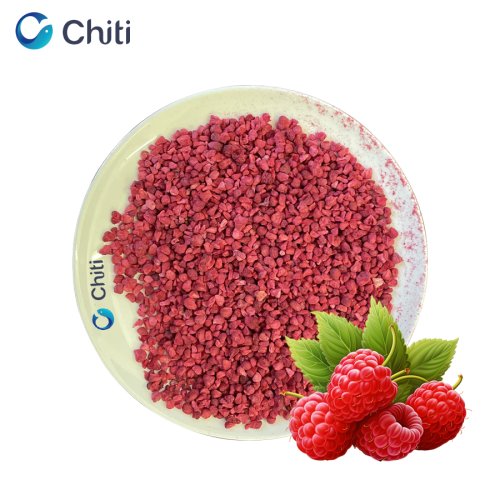 Freeze-dried raspberry